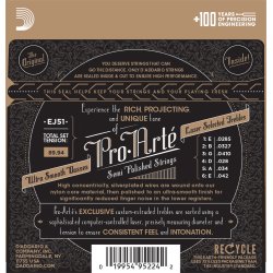 D'Addario EJ51, Hard Semi-Polished